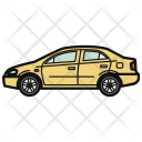 Sedan, Car, Vehicle, Automobile Icon
