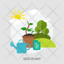 Seed Plant Agriculture Icon