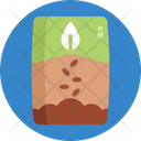 Bio Food And Agriculture Seeds Gardening Icon