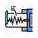 Seismograph Device Color Icon