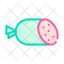 Seitan Sausage Color Icon