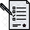 Ballot Pen Check Icon