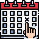 Select Date  Icon