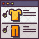 Browser Online Shop Website Icon