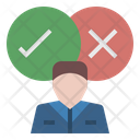 Select Right Decision Decision Choices Icon