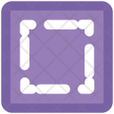 Selection Square Dash Icon