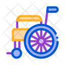 Self Propelled Wheelchair Equipment Icon