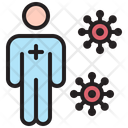 Self Protection Virus Man Icon