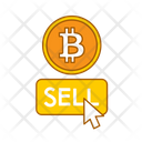 Sell Bitcoin  Icon