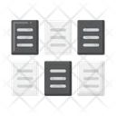 Semi Structured Data Icon - Free Download Network & Communication Icons ...