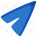 Arrow Send Message Icon