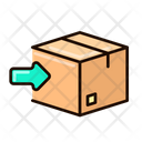 Send A Parcel Delivery Shipping Icon