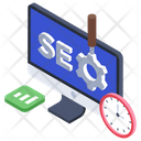 Search Engine Digital Marketing Mobile App Icon
