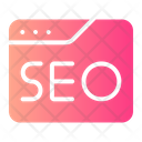 Seo Marketing Web Icon