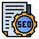 Page Optimization Seo Icon