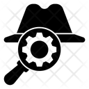 Seo Whitehat Seo Trilby Seo Lupe Icon