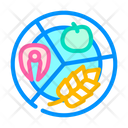 Separate Food Food Fruit Icon