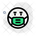 Serious Emoji With Face Mask Emoji Icon