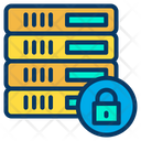 Secure Server Lock Server Protected Server Icon