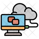 Server Cloud Computer Icon
