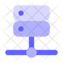 Server Connection Data Storage Server Icon