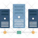 Data Center Hosting Hosting Network Icon