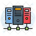 Database Architecture Server Network Icon