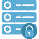 Server Lock Database Padlock Icon