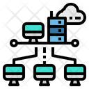 Network Computer Data Icon