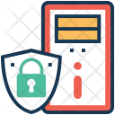 Server Protection Lock Icon