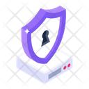 Server Security Server Protection Secure Database Icon