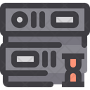 Time Server Time Database Time Icon