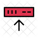 Upload Server Storage Icon