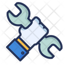 Service Key Hand Icon