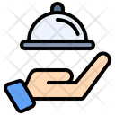 Serving Dish Butler Cloche Icon