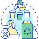 Set Up Recycling Bins Icon