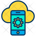 Cloud Phone Smart Phone Icon