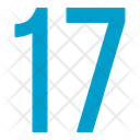 Seventeen Numbers Icon