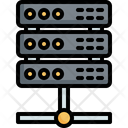 Sever Hosting Database Server Icon