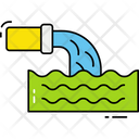 Sewer Sewerage Industrial Waste Icon