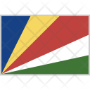 Seychelles Flag Country Icon