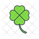 Shamrock Clover Leaf Icon
