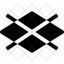 Shapes Rombus Checker Icon