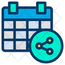 Share Find Calender Icon