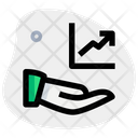 Share Line Chart Up Line Chart Growth Chart Icon