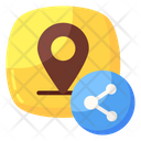 Share Location Share Direction Share Gps Icon