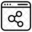 Share Website Network Icon