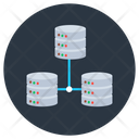 Data Network Shared Database Database Network Icon