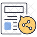Sharing Blog Icon