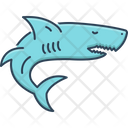Shark Aggressive Danger Icon